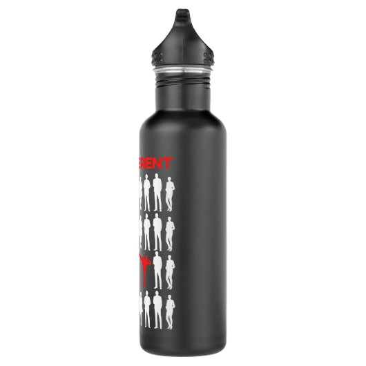 Alleen MMA Gift Idea Be the Difference Classic T Waterfles (Rechts)