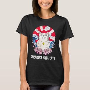 Alleen muizen haten katten spreuken kat  citaten k t-shirt
