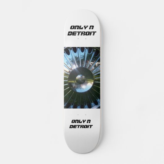 Alleen N Detroit Skateboard (Voorkant)