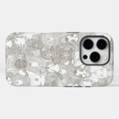 alleen natuurlijke witte schapen Case-Mate iPhone case (Achterkant (horizontaal))