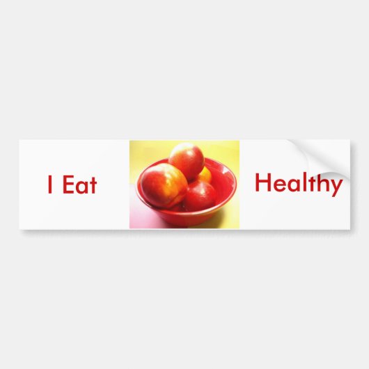 Alleen Nectarines Bumpersticker (Voorkant)
