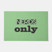Alleen NERDS Deurmat (Voorkant)