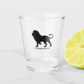 ALLEEN NIET SNEL LOPEN SHOT GLAS (Voorkant)