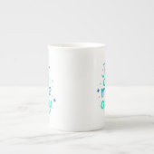 Alleen nog één query Bone China mok (Voorkant)