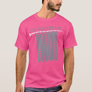 Alleen nog een rij grafisch breien t-shirt