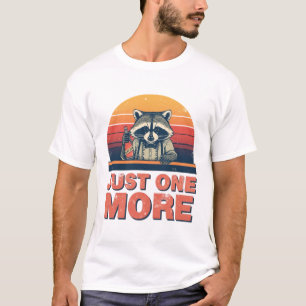 Alleen Nog Één Wasbeer Bartender Shirt