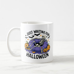 Alleen nog even wachten op Halloween – Grappig en Koffiemok