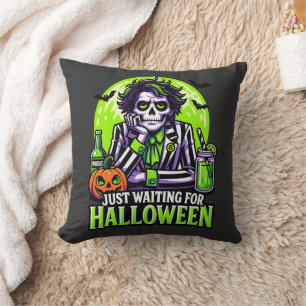 Alleen nog wachten op Halloween – Grappig en eng s Kussen