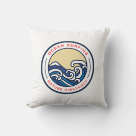 Alleen Ocean Surfing Natuur Vibes Kussen