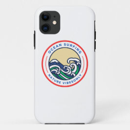 Alleen Ocean Surfing Summer Vibes Case-Mate iPhone Case
