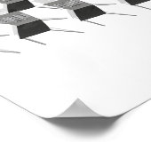 Alleen of uniek poster (Hoek)