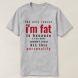 Alleen om de reden dat ik vet ben t-shirt