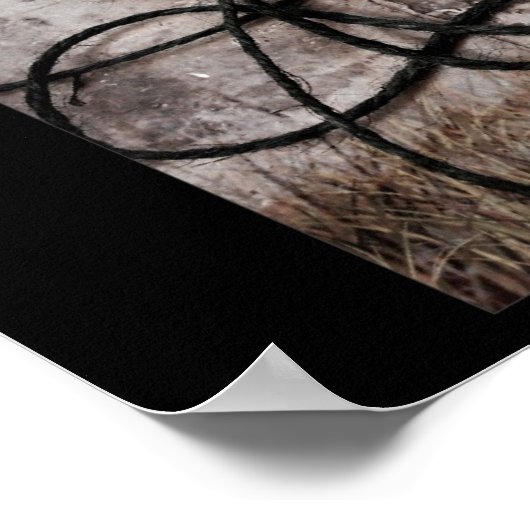 alleen om de sterren aan te raken poster (Hoek)