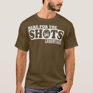 Alleen om hier te drinken vrijgezellenfeest t-shirt