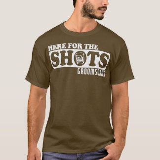 Alleen om hier te drinken vrijgezellenfeest t-shirt