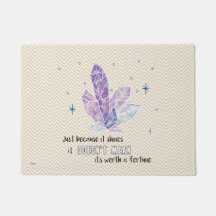 Alleen omdat het schijnt... Diamond Doormat