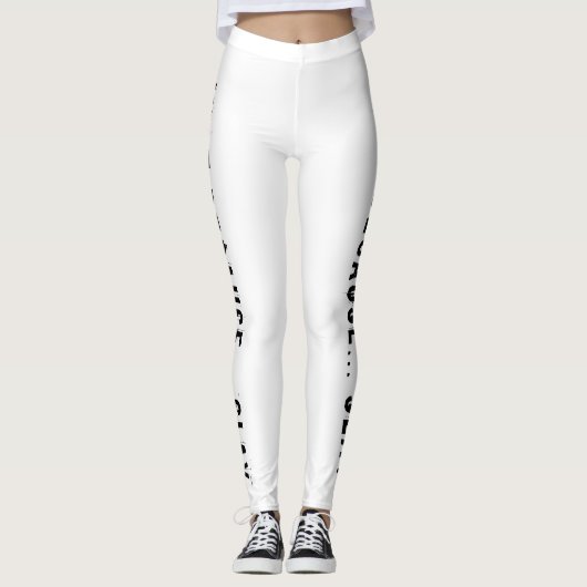 Alleen omdat SLAY Leggings print (Voorkant)