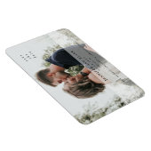 Alleen ons fotohuwelijk bewaart de datum magneet (Rechterzijde)