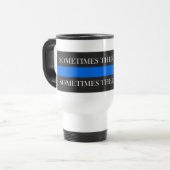 Alleen ons reisbureau reisbeker (Voorkant links)