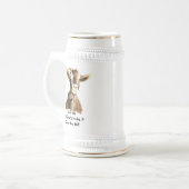 Alleen onze oude geiten maken het over de heuvel. bierpul (Voorkant links)