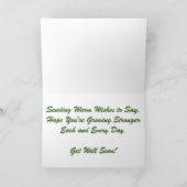 "Alleen op Afspraak" Beterschap Kaart (Binnen)