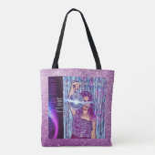 Alleen op de Dance Floor Canvas tas (Achterkant)