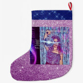 Alleen op de Dance Floor Grote Kerstsok (Achterkant)