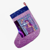 Alleen op de Dance Floor Grote Kerstsok (Achterkant (Hangend))