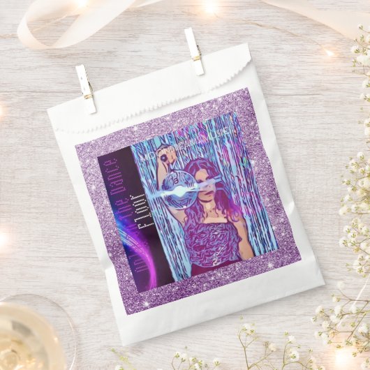 Alleen op de dans Floor Hoesje Art Bedankzakje (Geknipt)