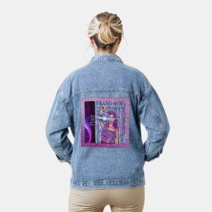 Alleen op de dans Floor Hoesje Art Denim Jacket