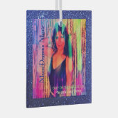 Alleen op de dansvloer Remix Blue Ornament (Voorkant Rechts)