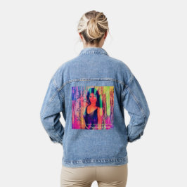 Alleen op de dansvloer remix denim jacket
