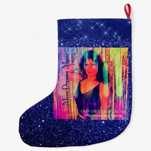 Alleen op de dansvloer Remix Grote Kerstsok (Achterkant)