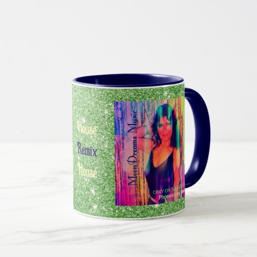 Alleen op de dansvloer Remix Mok (Voorkant rechts)