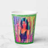 Alleen op de dansvloer Remix Papieren Bekers (Achterkant)