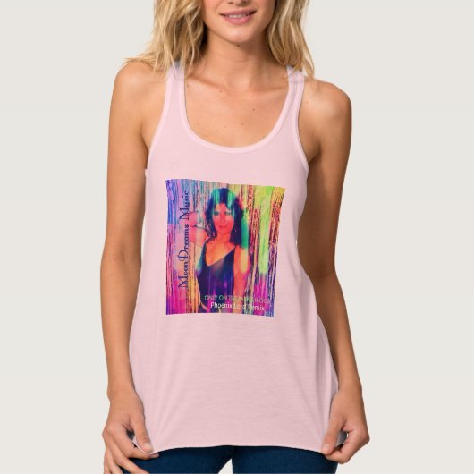 Alleen op de dansvloer remix tanktop (Voorkant)