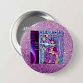 Alleen op de Dansvloer Ronde Button 7,6 Cm (Voorkant /achterkant)