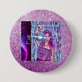 Alleen op de Dansvloer Ronde Button 7,6 Cm (Voorkant)