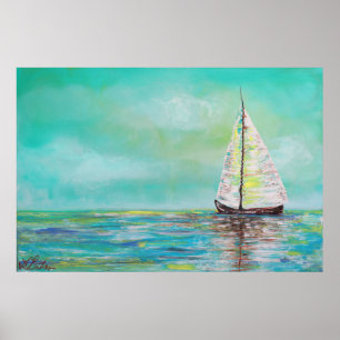 Alleen op het Poster Zee