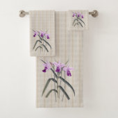 Alleen Orchids Bath Towel Set Bad Handdoek (Insitu)