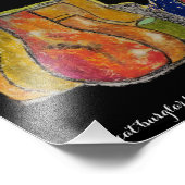 Alleen oude flessen foto afdruk (Hoek)