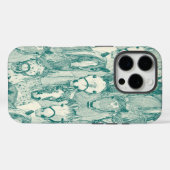 alleen paarden viridian parel Case-Mate iPhone case (Achterkant (horizontaal))