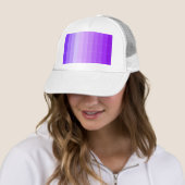 Alleen Paarse kleur Violet Ombre Trucker Pet (In situ)