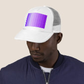 Alleen Paarse kleur Violet Ombre Trucker Pet (In situ)