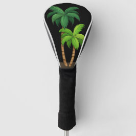 Alleen palmbomen golfheadcover