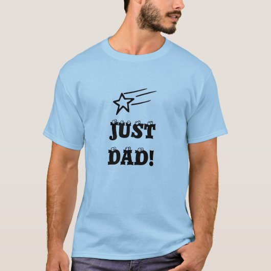 Alleen papa. T-shirt (Voorkant)