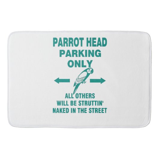 Alleen parkeren badmat (Voorkant)