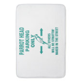 Alleen parkeren badmat (Voorkant Verticaal)