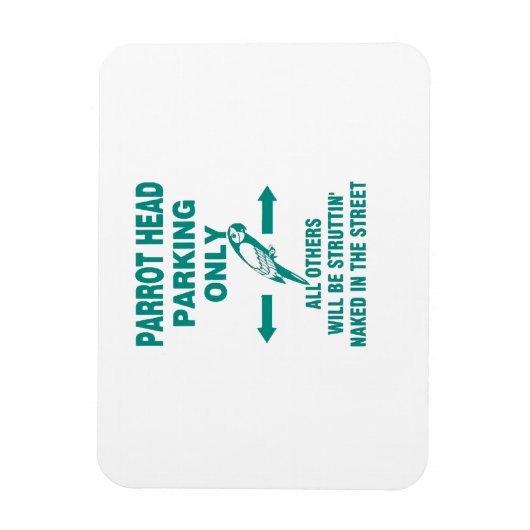 Alleen parkeren magneet (Verticaal)