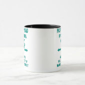 Alleen parkeren mok (Midden)